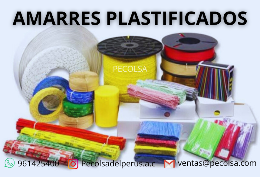 AMARRES PLASTIFICADOS